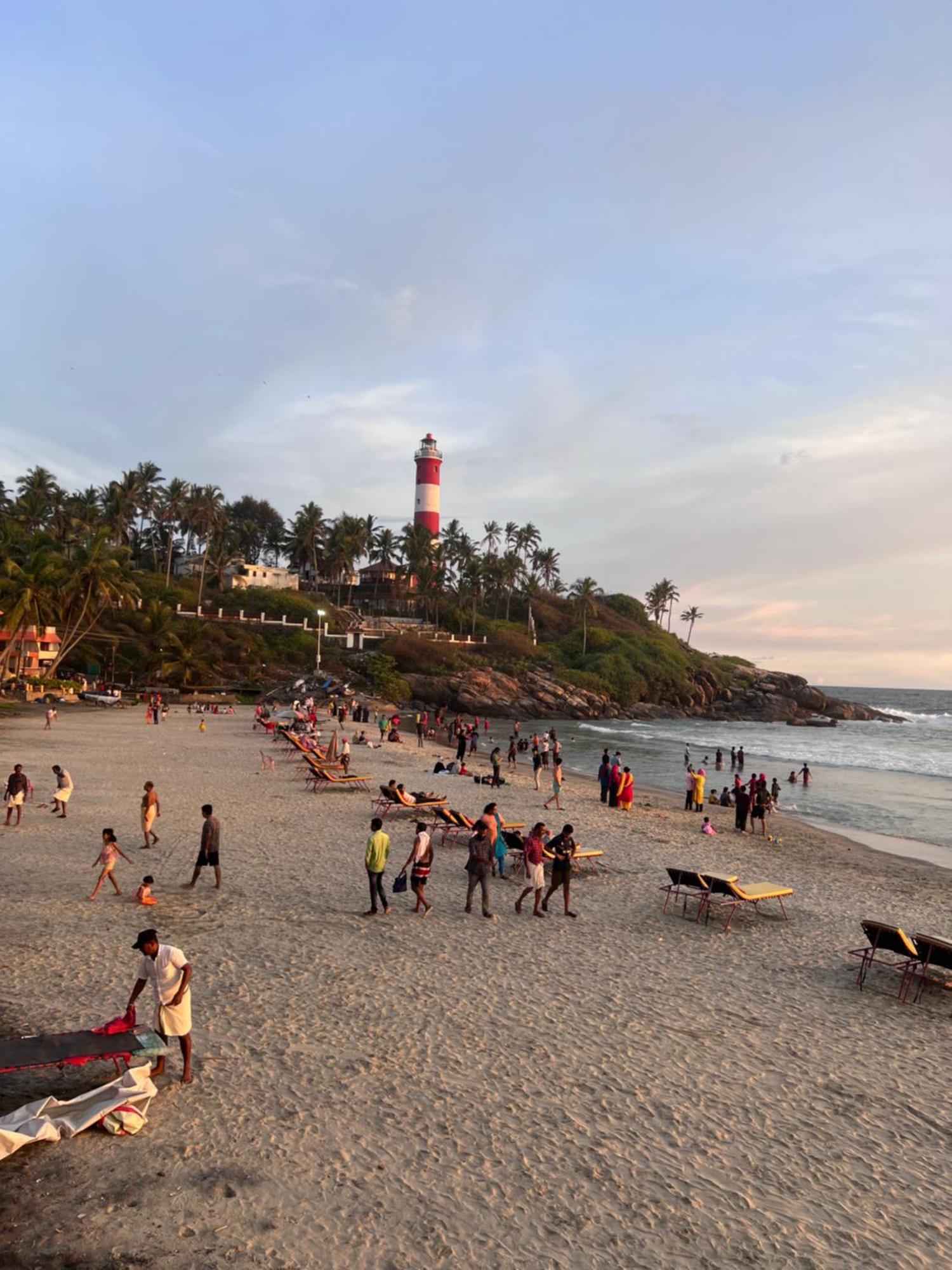 Buddha Beach Hotel Kovalam Exterior foto